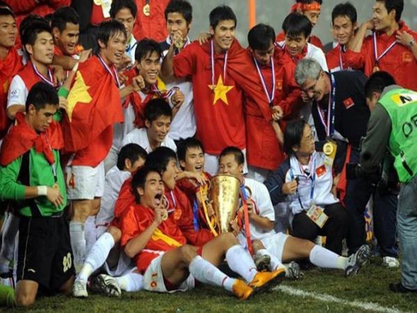 Việt nam vô địch AFF Cup bao nhiêu lần?