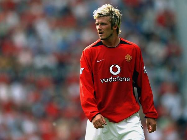 David Beckham thi đấu cho MU