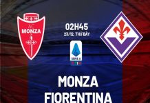Soi kèo trận Monza vs Fiorentina